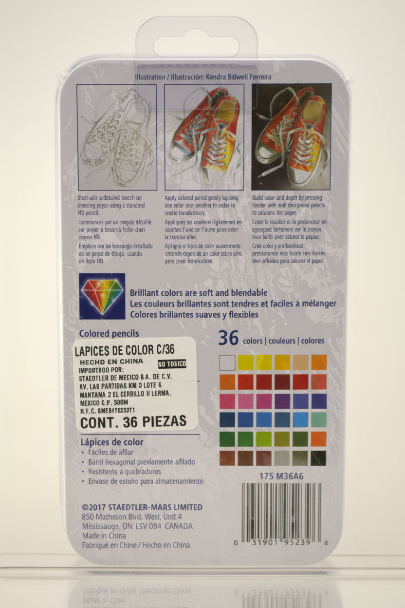 Lápices de Colores Staedtler – Creatividad y Precisión en Cada Trazo