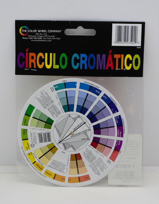 Mini Disco Cromático – Guía Práctica de Mezcla de Colores para Artistas