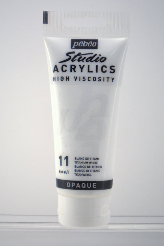 Pintura Acrílica Pébéo Studio High Viscosity – Colores Intensos y de Gran Cobertura