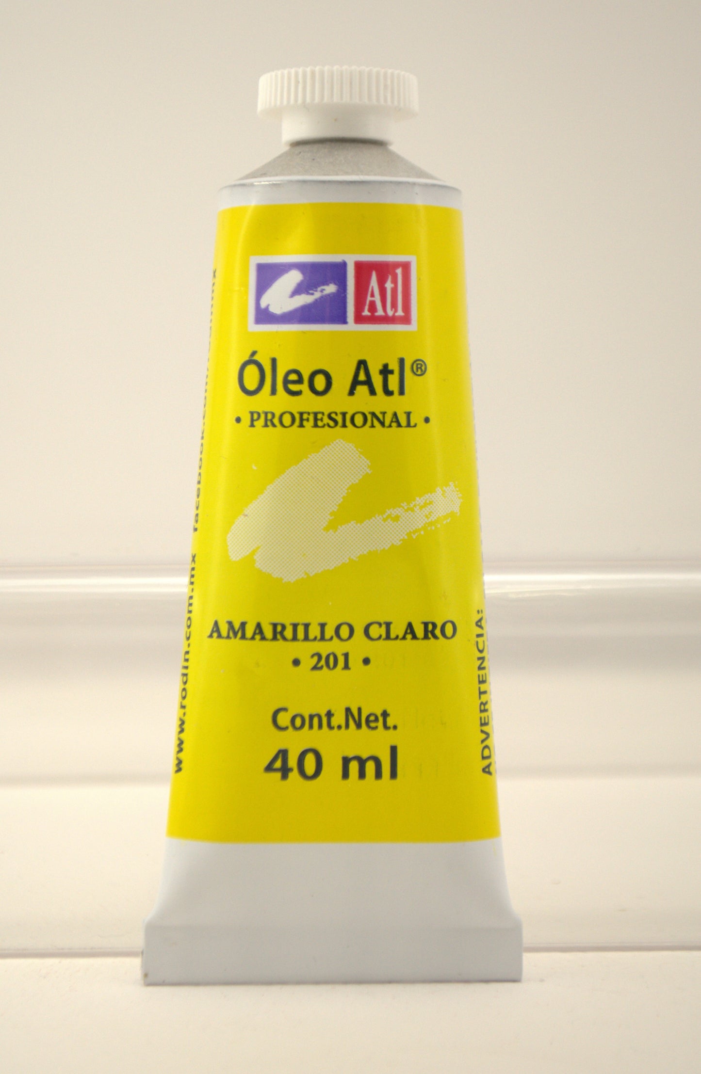 Amarillo Claro 201 – Pintura al Óleo Profesional para Artistas