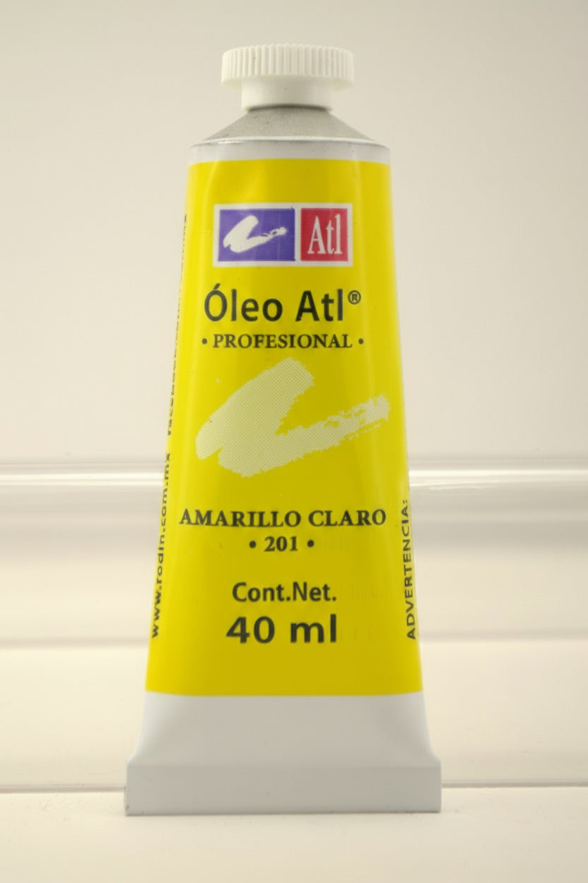 Amarillo Claro 201 – Pintura al Óleo Profesional para Artistas
