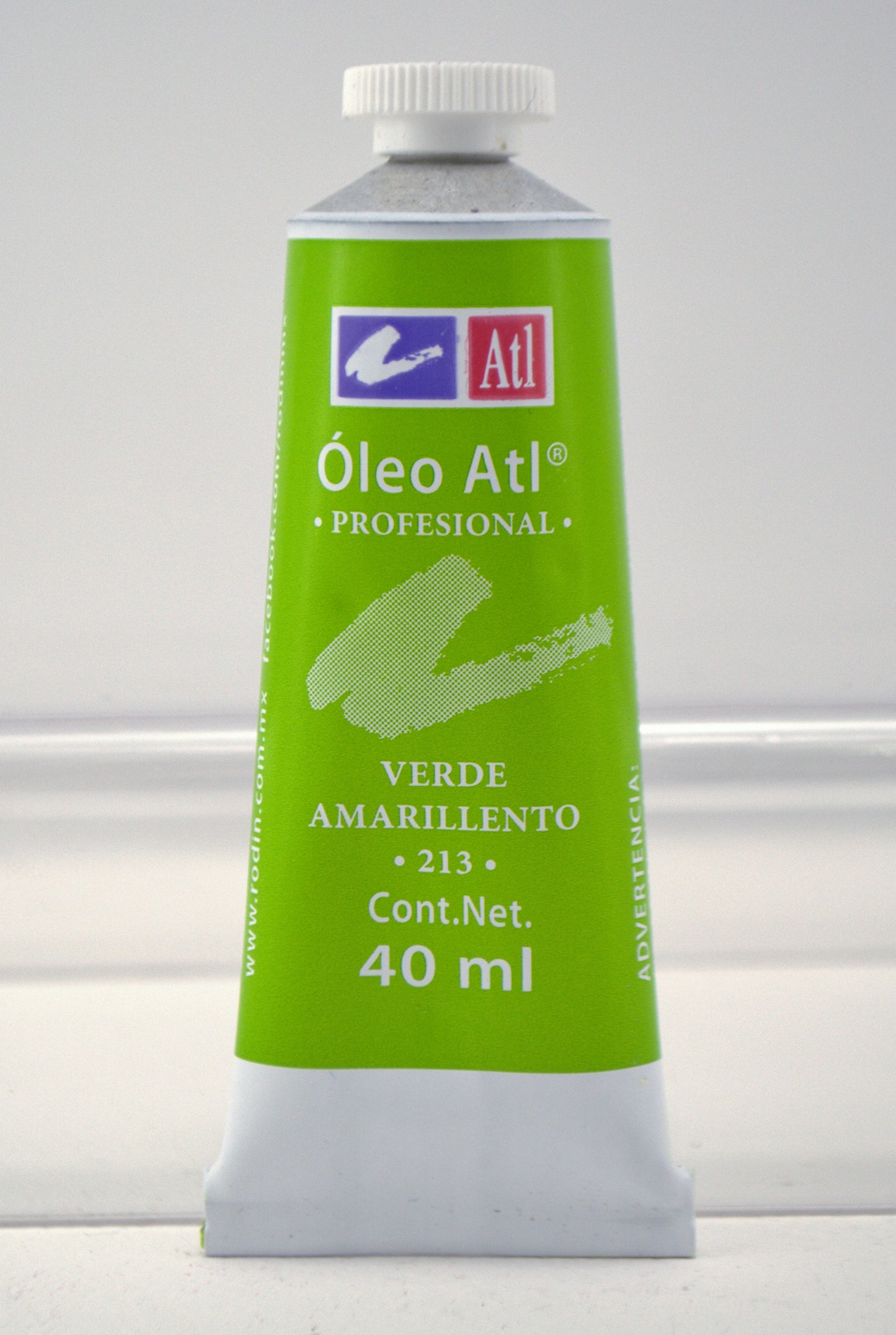 Verde Amarillento 213 – Pintura al Óleo Profesional para Artistas