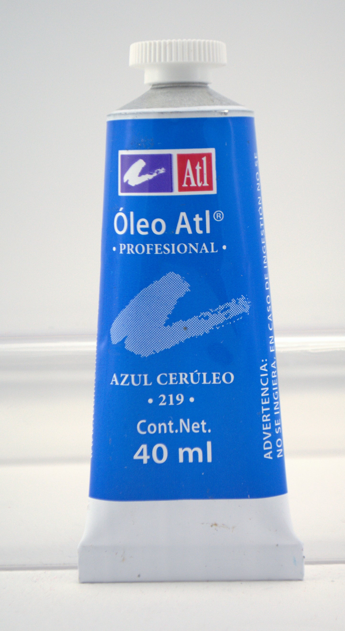 Azul Cerúleo 219 – Pintura al Óleo Profesional para Artistas
