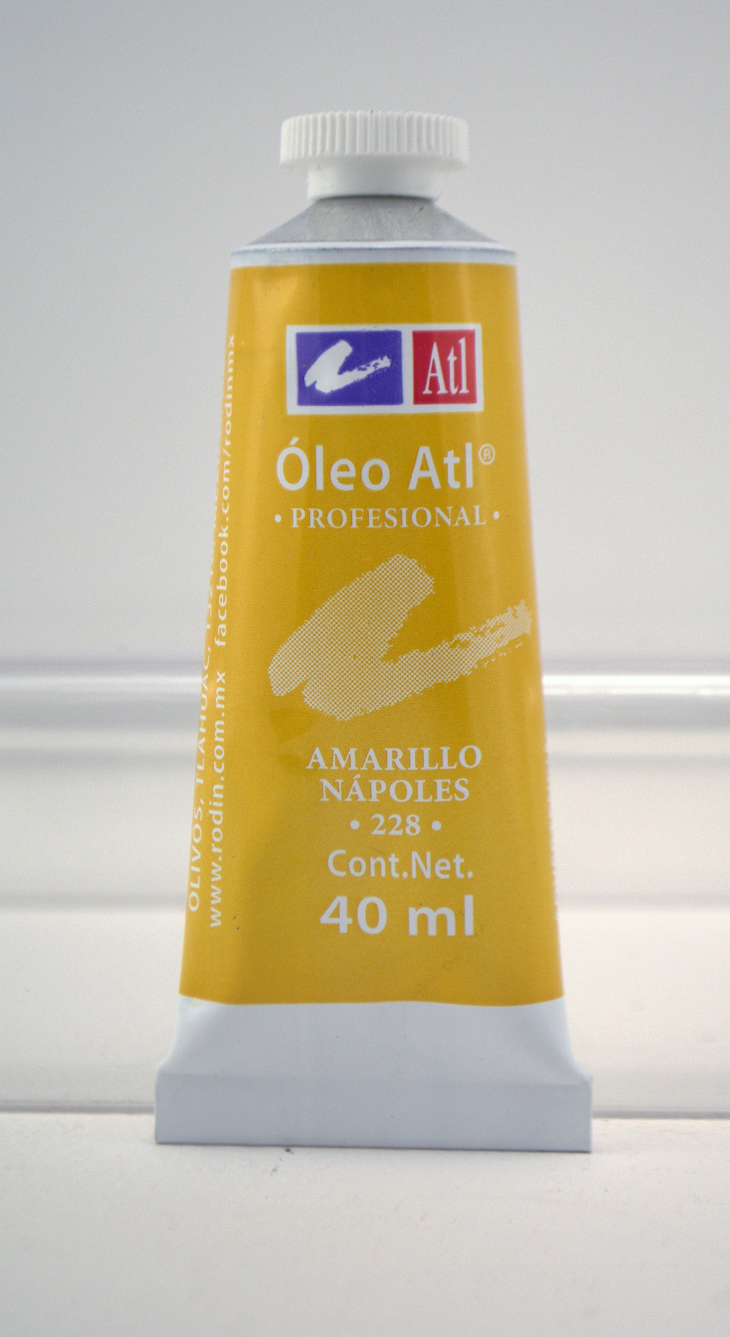 Amarillo Nápoles 228 – Pintura al Óleo Profesional para Artistas