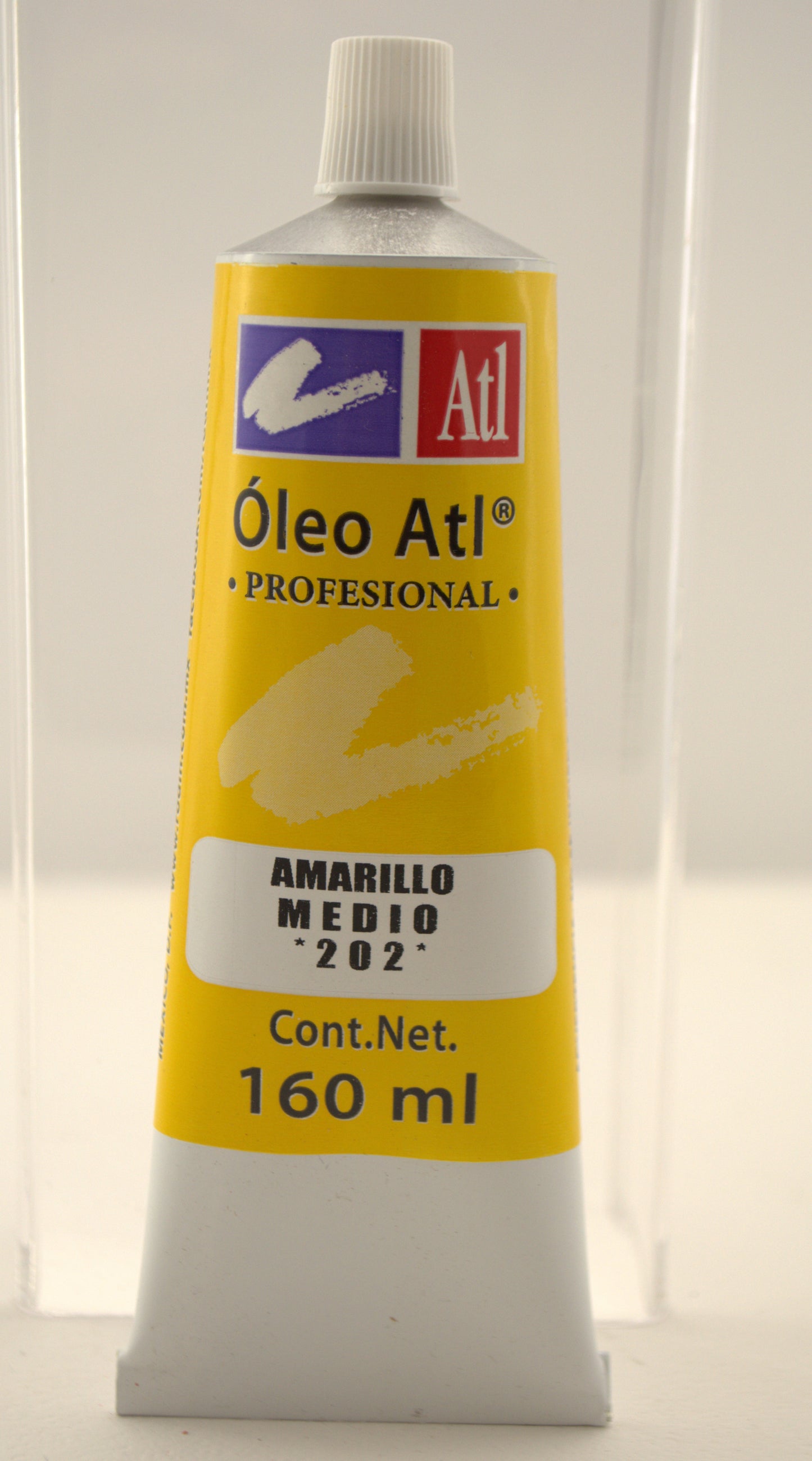 Amarillo Medio 202 - Pintura al Óleo