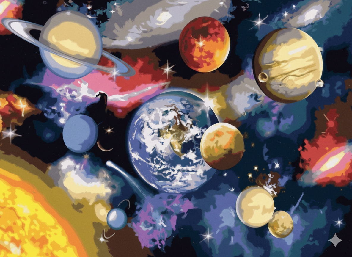 Kit Pinta por Números – Diversión Creativa para Todas las Edades