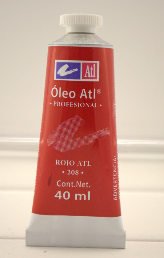 Rojo ATL 208 - Pintura al Óleo