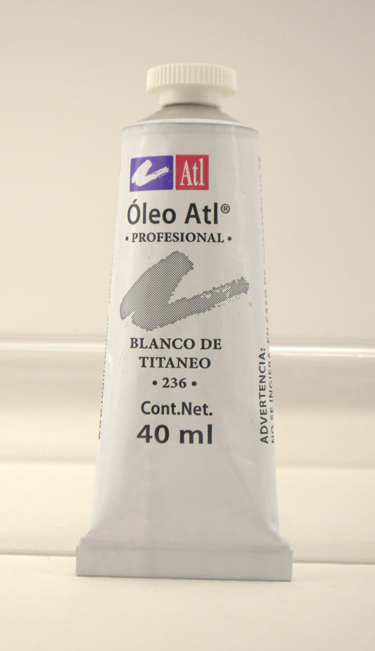 Blanco de Titanio 236 - Pintura al Oleo ATL