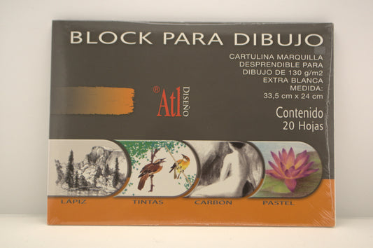 Block para dibujo papel Marquilla